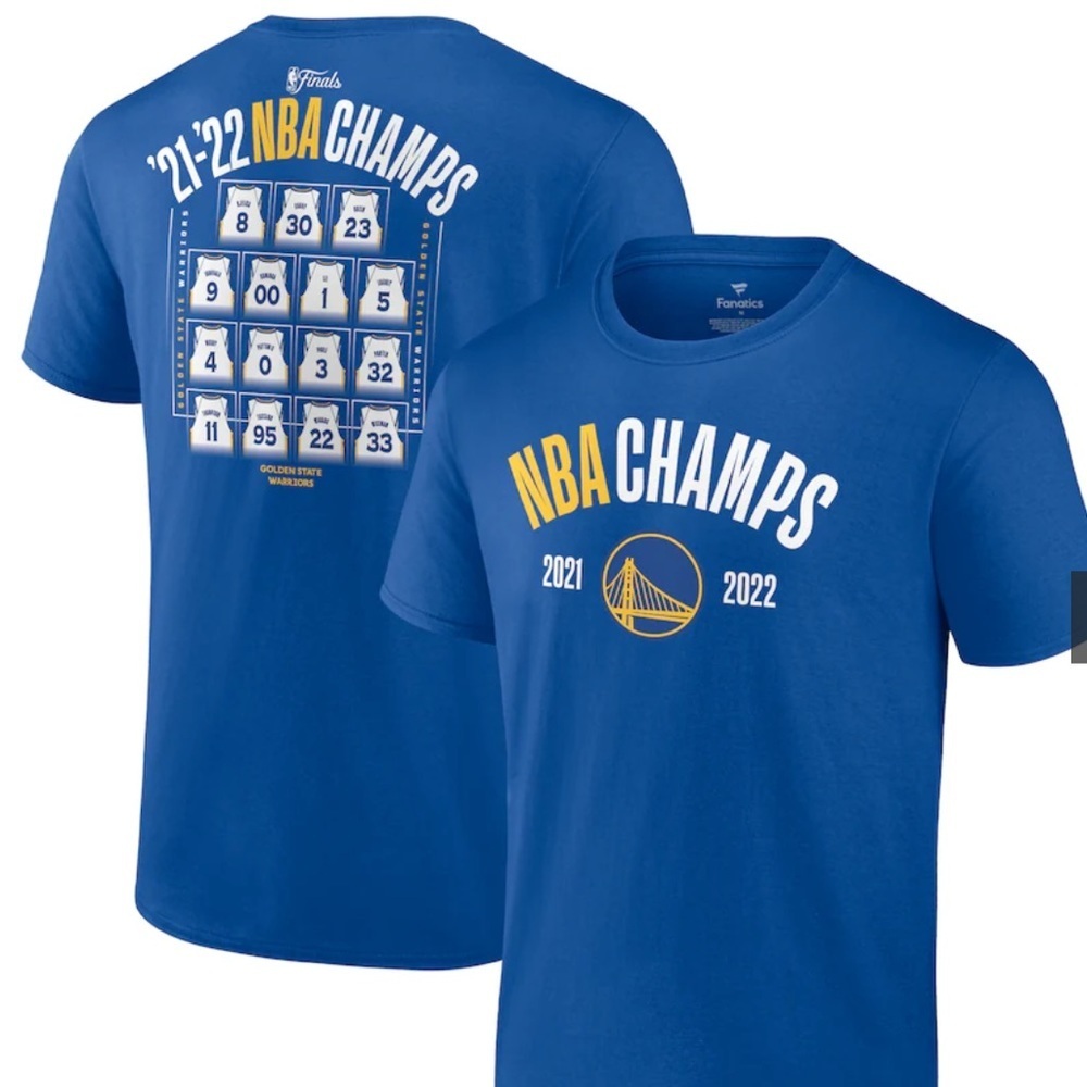 Men's Golden State Warriors‎ Fanatics Branded Royal 2022